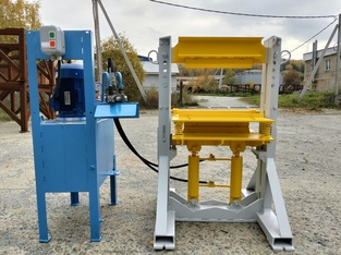 Гидравлический пресс для раскола стеновых камней и тротуарной плитки МЕГАТЕХ-КОЛУН